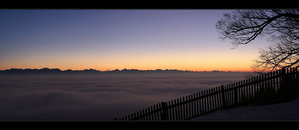 ~ Farbenspiel über den Wolken IV~