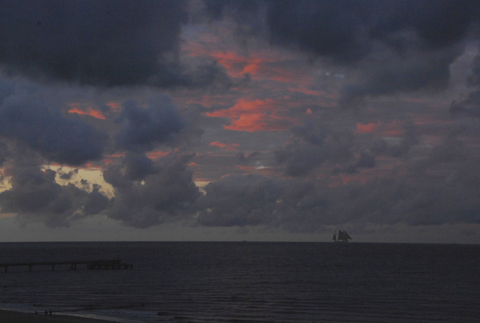 Farbenspiel über der Ostsee