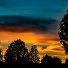 Farbenspiele am Himmel