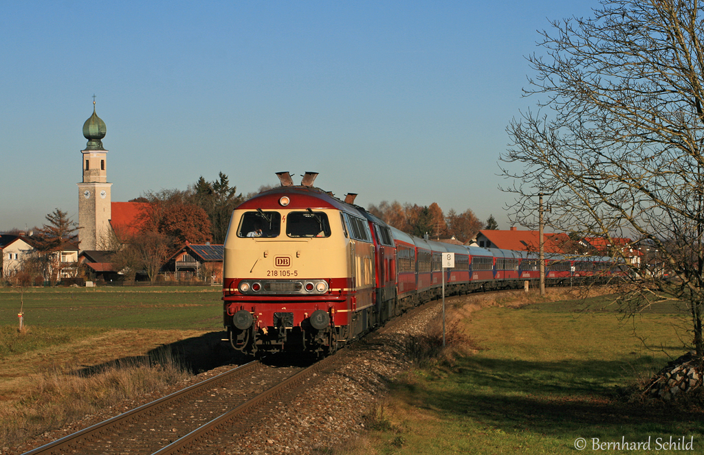 Farbexot in Südostbayern