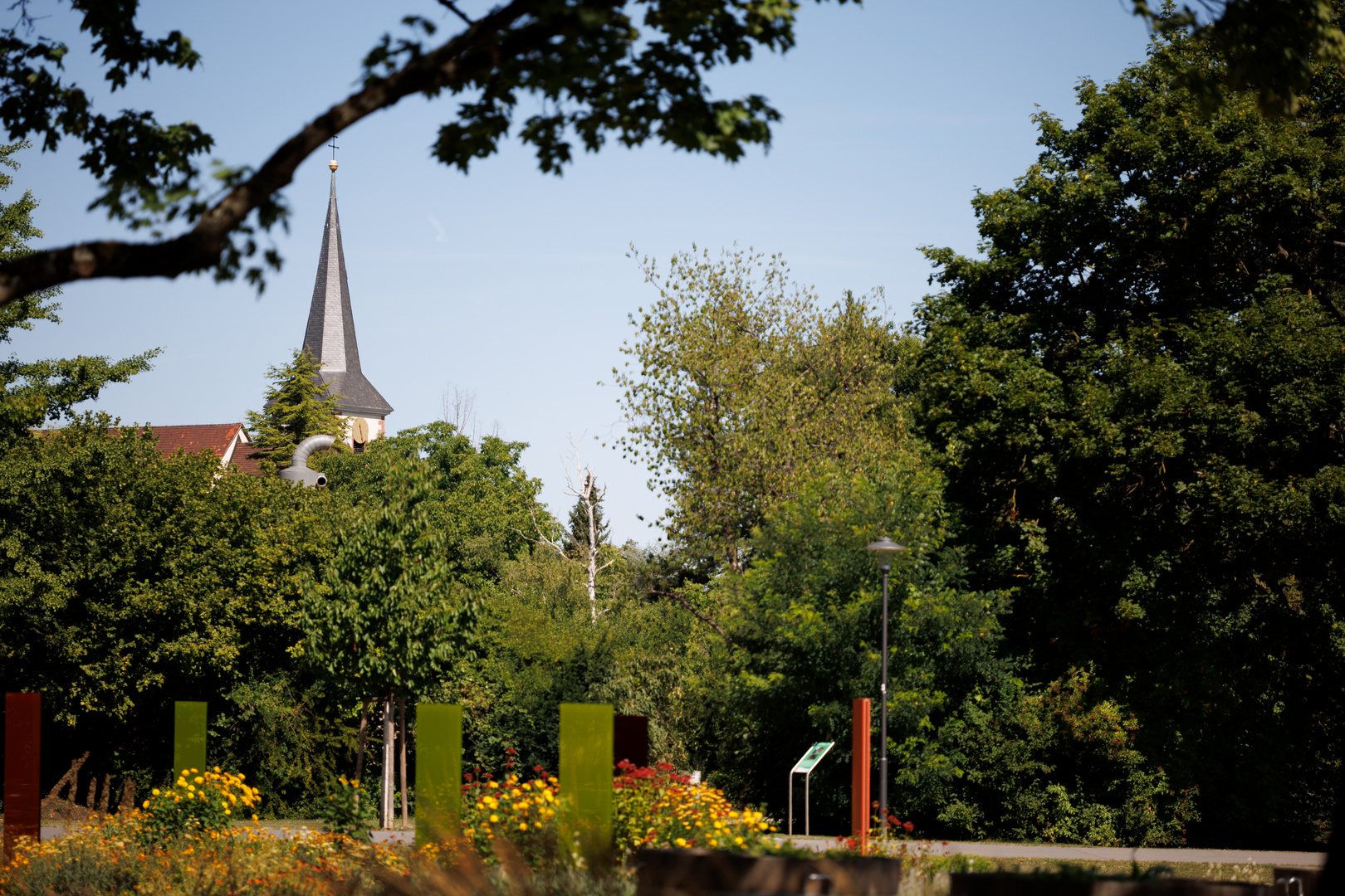 Farbgarten im Sole-Aktiv-Park