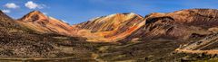 Farbige Berge bei Suriplaza, im Dreiländereck Chile/Peru/Bolivien