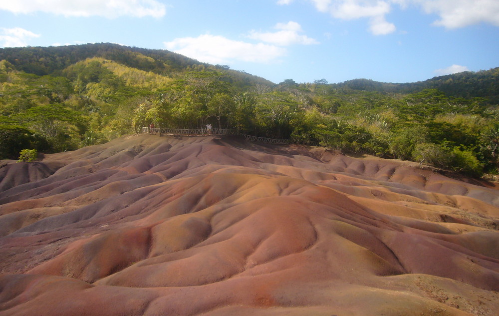 Farbige erde (Mauritius)