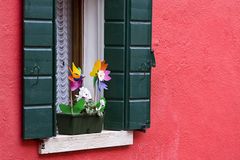 Farbige Häuser in Burano (2), Venedig