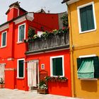 Farbige Hausfassaden auf Burano