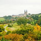 farbige Herbststimmung am Kloster Banz