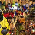 farbige Lampen - Basar Istanbul