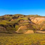 farbige Rhyolith-Berge