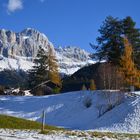 Farbige Winterlandschaft