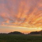 Farbige Wolkenhimmel