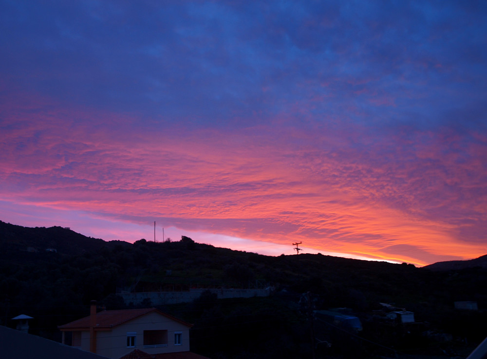 Farbiger Himmel