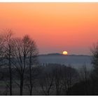 Farbiger Sonnenuntergang dank Vulkanasche