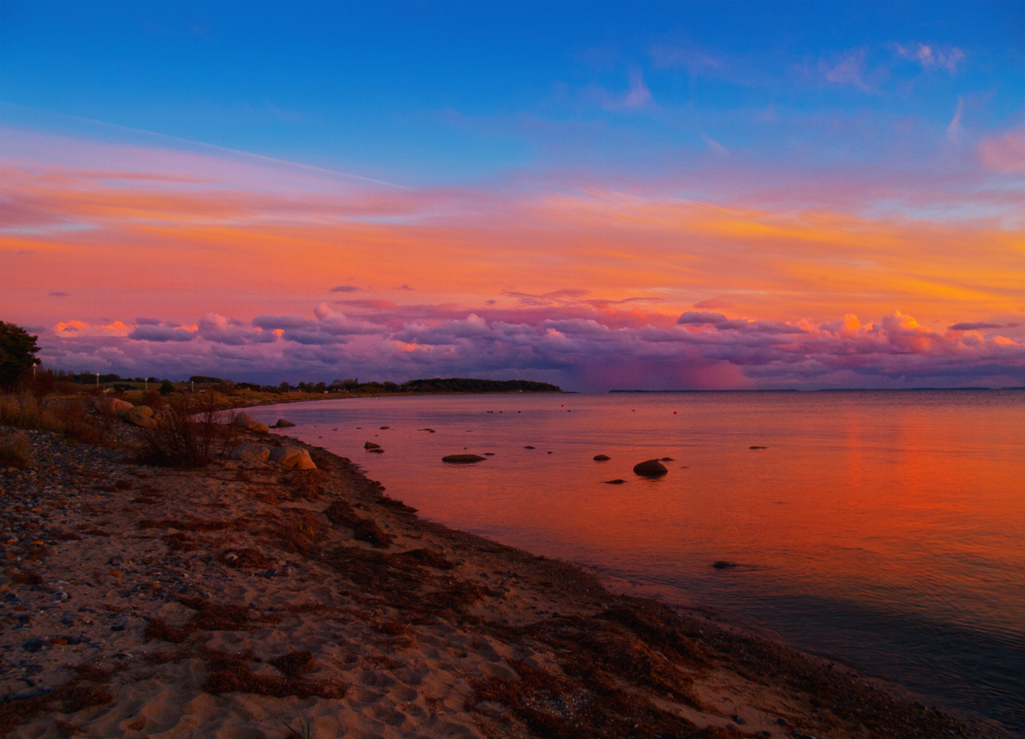 Farbspektakel nach dem Sonnenuntergang II