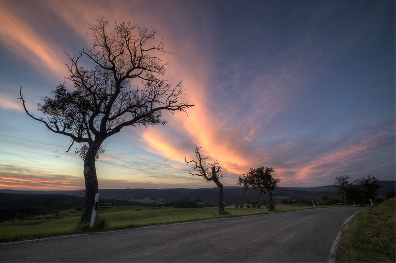 Farbspiel am Himmel