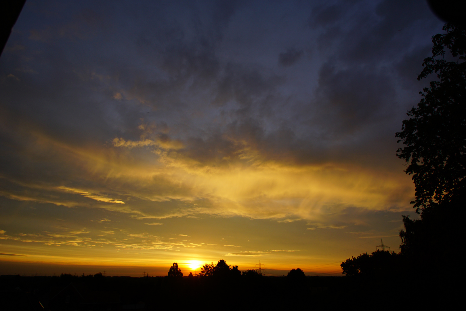 Farbspiel am morgen drei