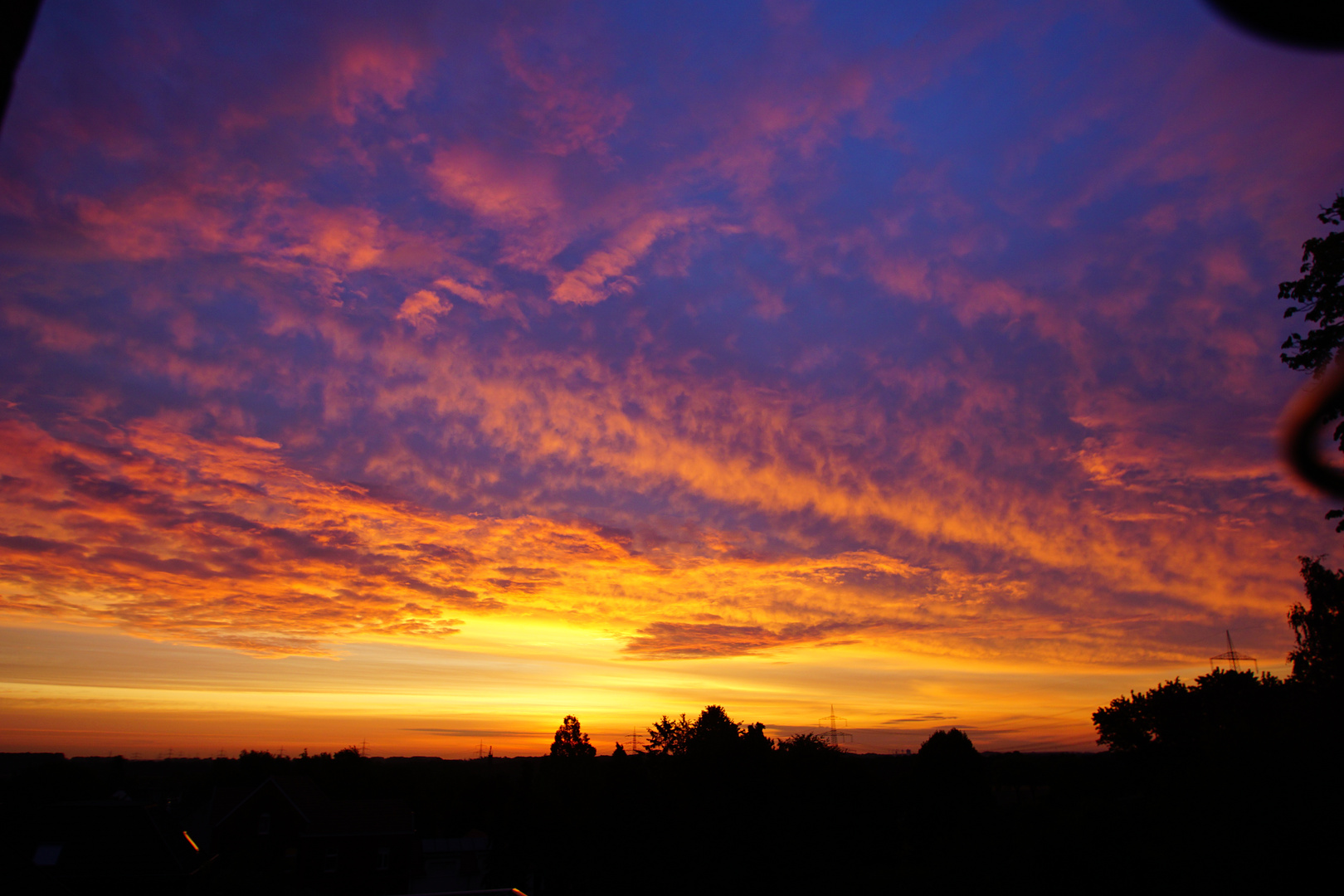 Farbspiel am morgen zwei