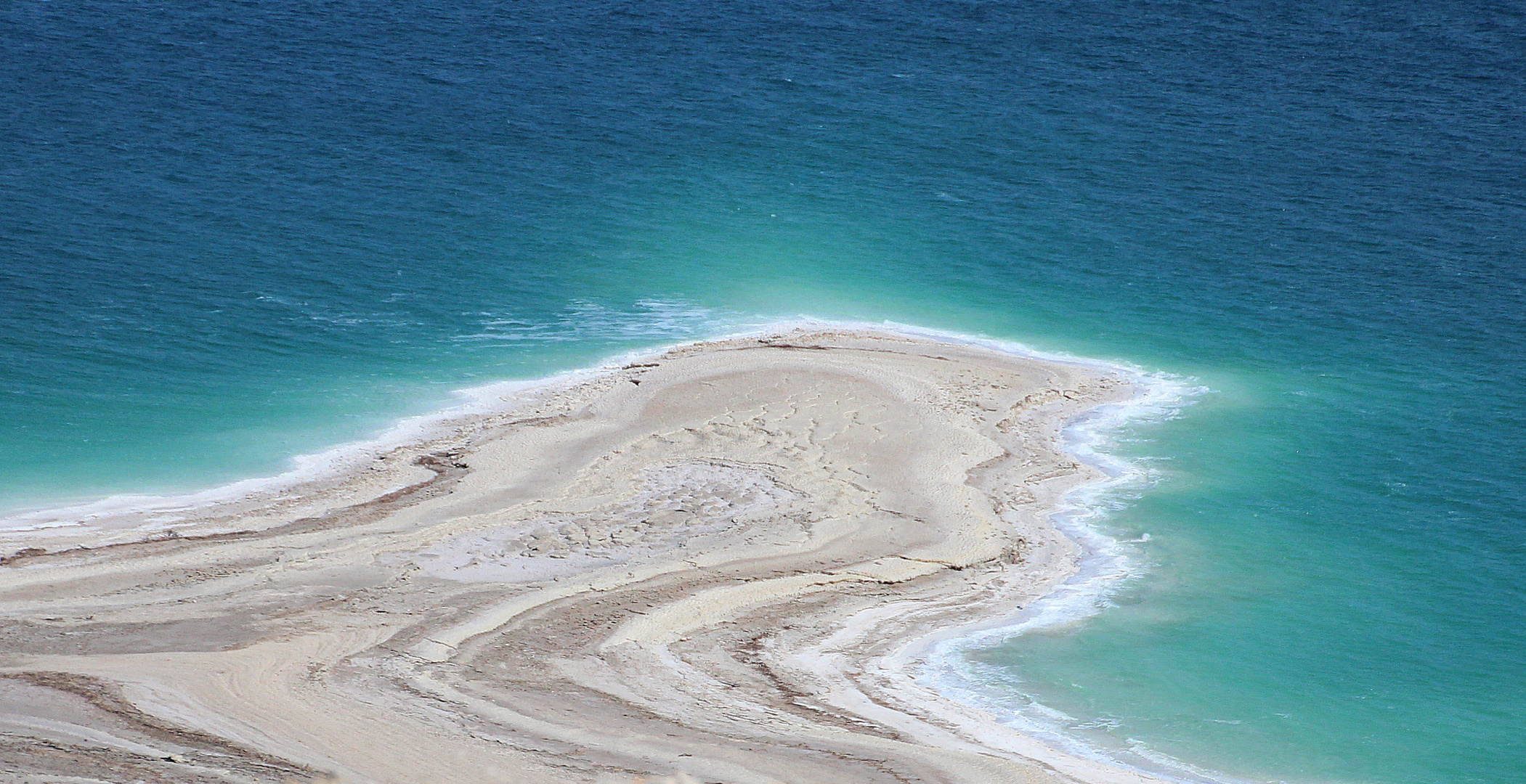 Farbspiel am Toten Meer