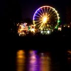 Farbspiel - Riesenrad Magdeburger Herbstmesse