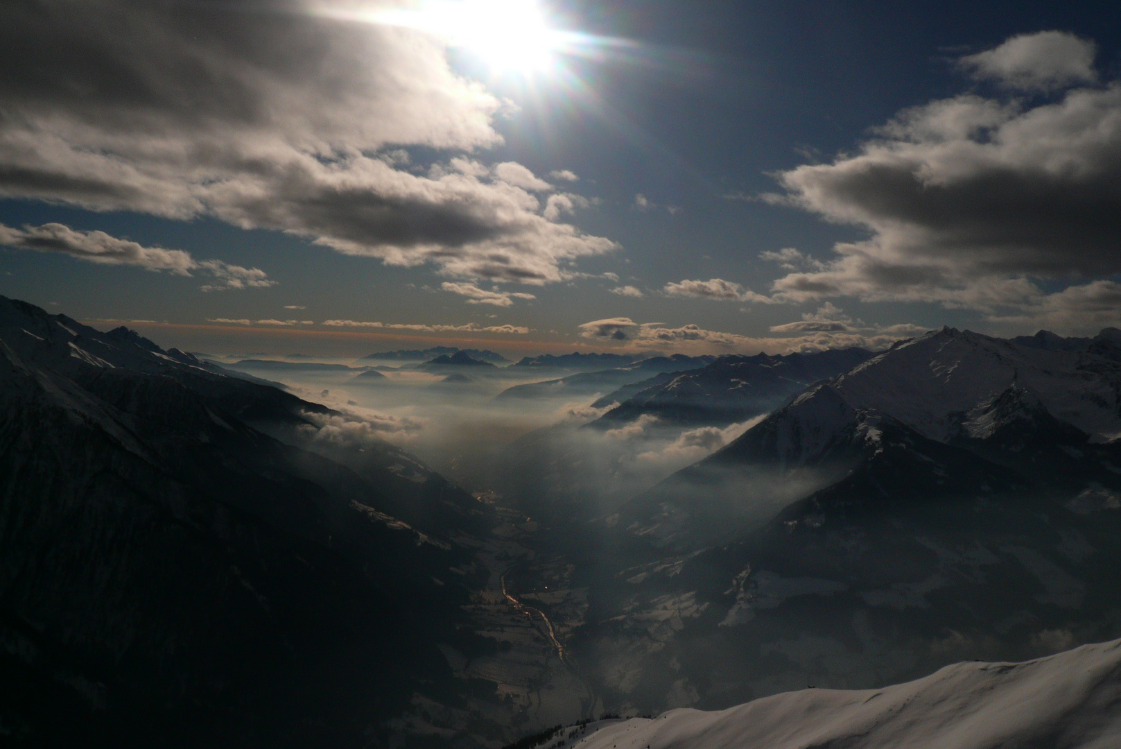 Farbspiel über dem Passeiertal 2