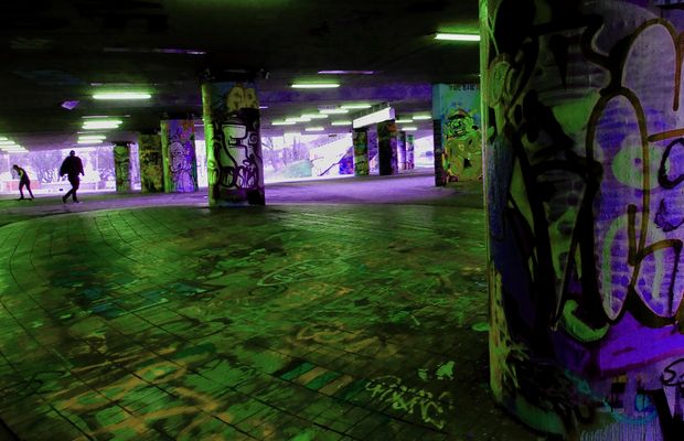 Farbspiele in der Hall of Fames