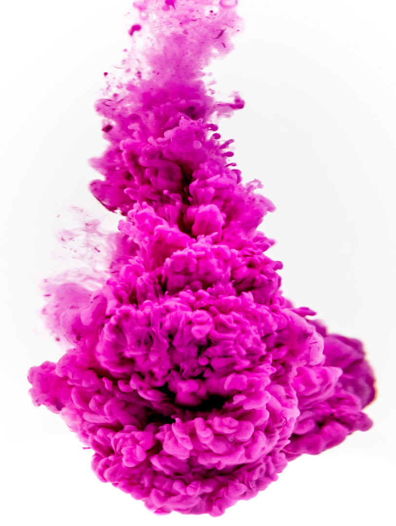 Farbsplash magenta