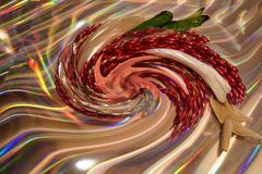 Farbstrudel ein Experiment