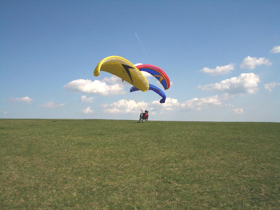 Farbtupfer auf der Wasserkuppe