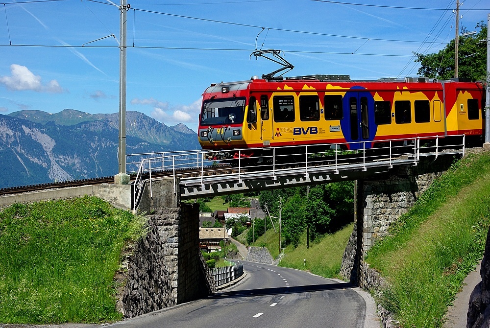 Farbtupfer im Chablais