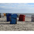 Farbupfer am Strand