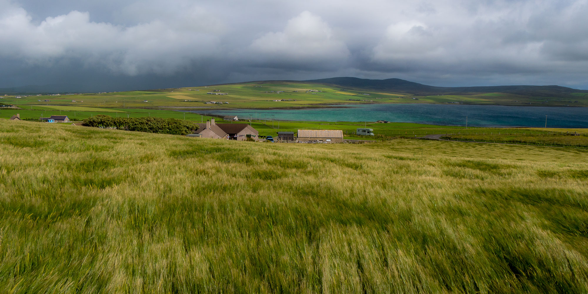 Farm auf Orkney Foto & Bild landschaft, schottland, feld Bilder auf