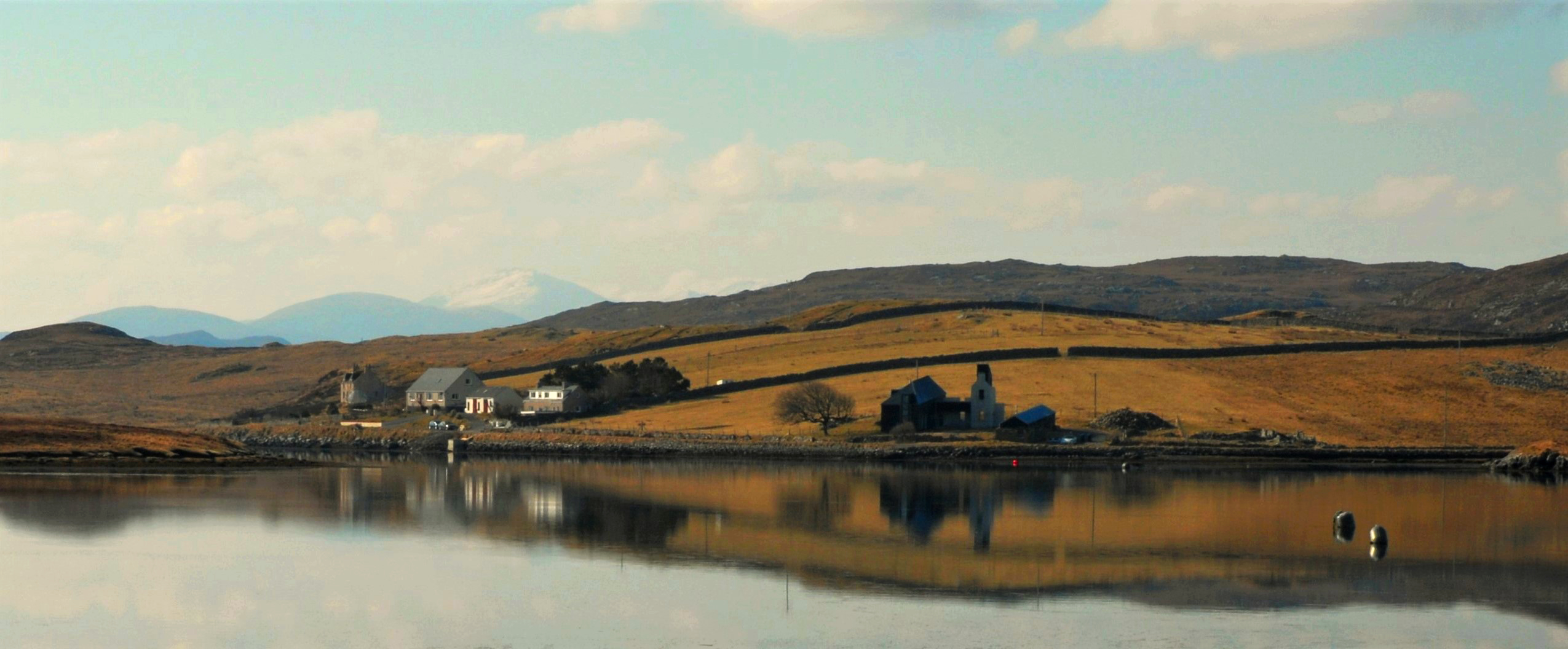 Farm houses on the Isle of Lewis
