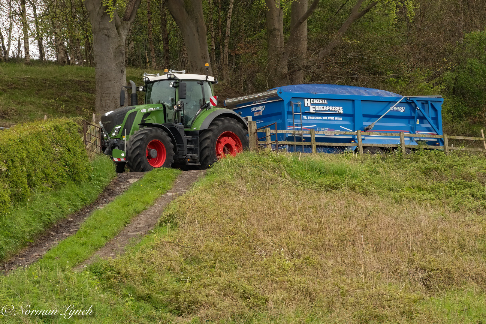 Farmer and Tractor