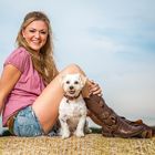 Farmerbarbie and her Dog