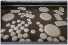 Farmers Cheese in saltwater basin #6