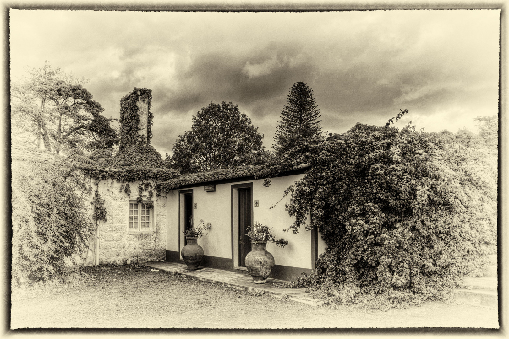 Farmhaus auf den Azoren