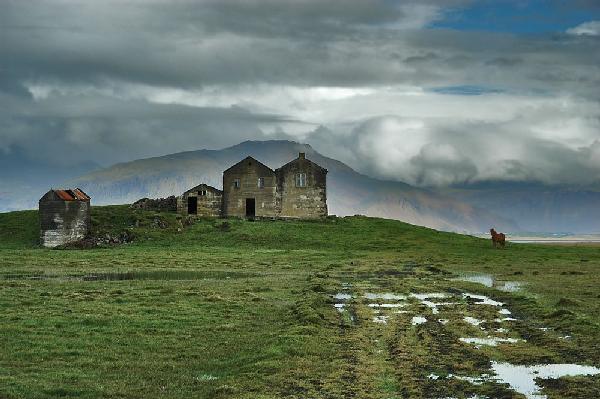 Farmhaus in Island