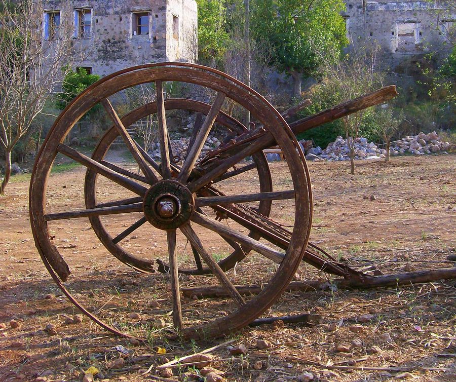 Farming machinery #1 - Kayakoy - Turkey