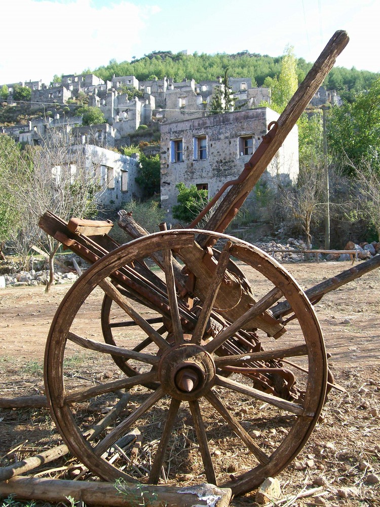 Farming machinery #2 - Kayakoy - Turkey