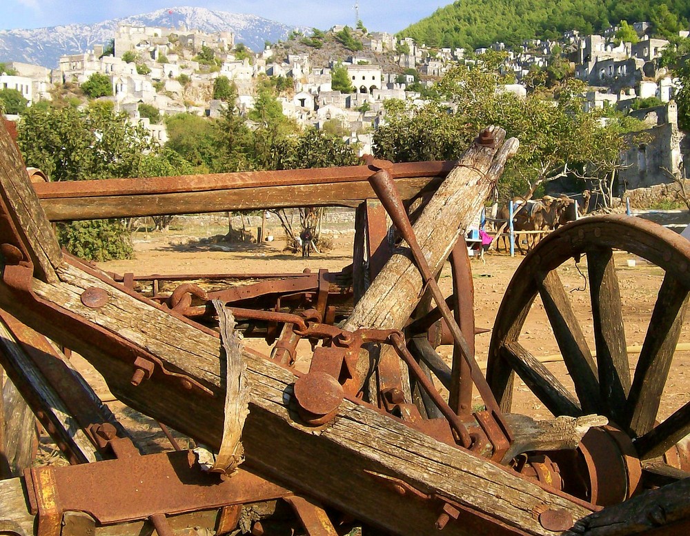 Farming machinery #4 - Kayakoy - Turkey