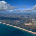 Faro Airport und Salinen