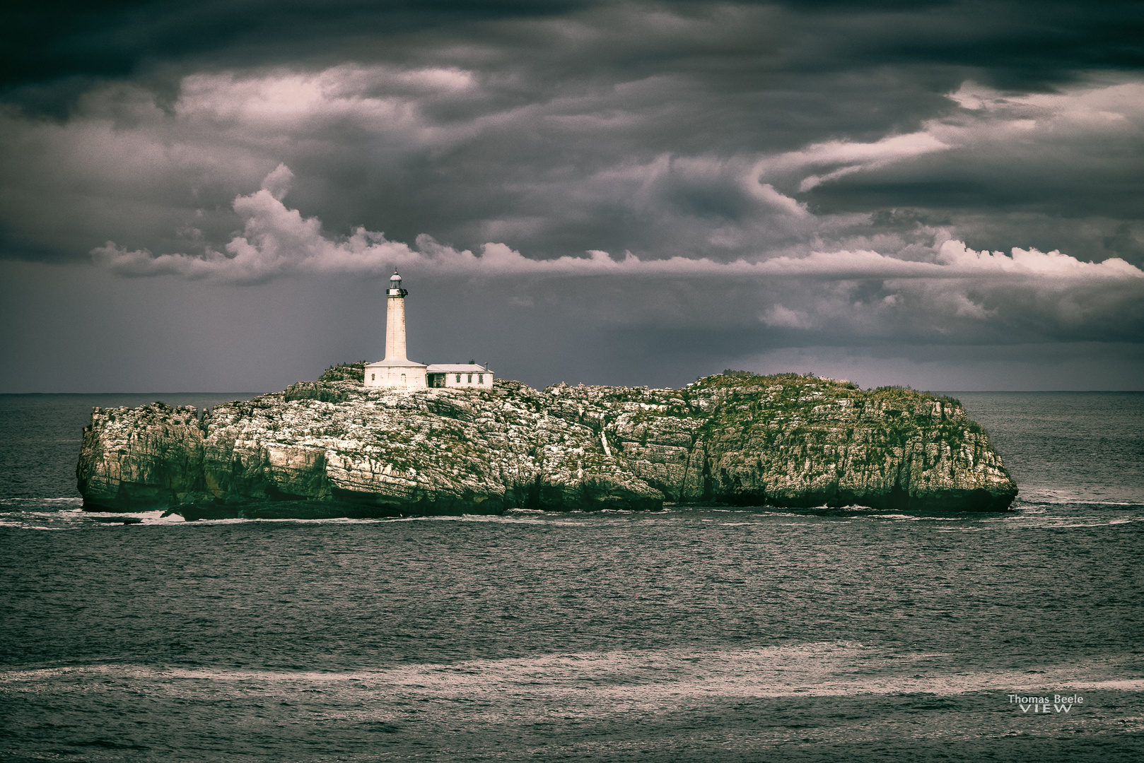 Faro De La Isla De Mouro