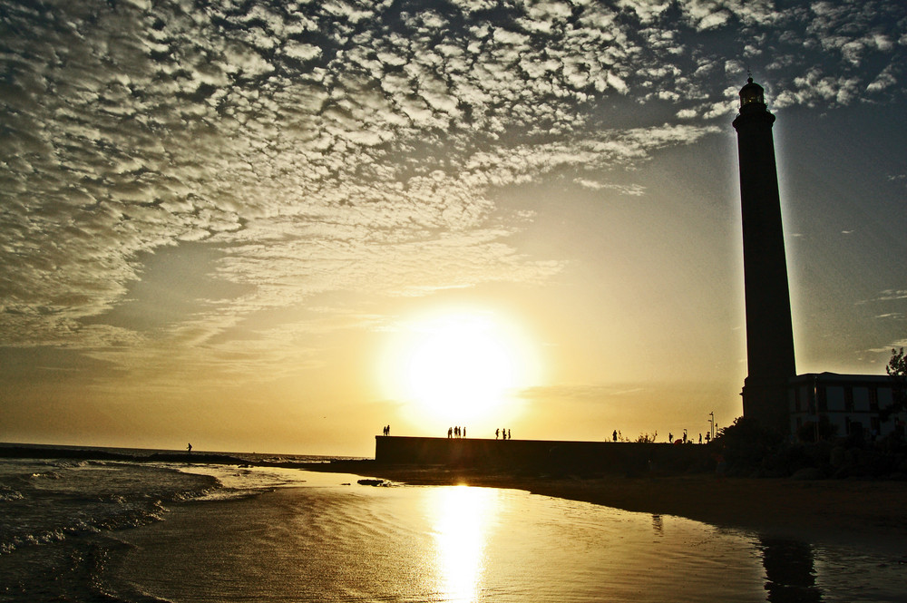 Faro de la playa de Maspalomas