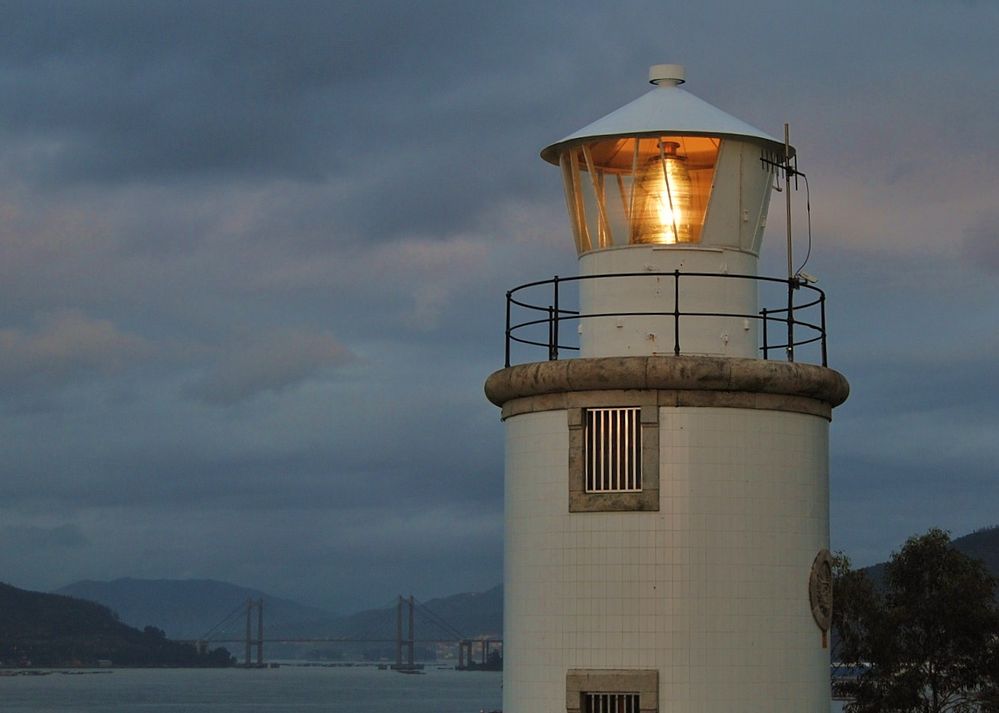 faro de la punta ( vigo )