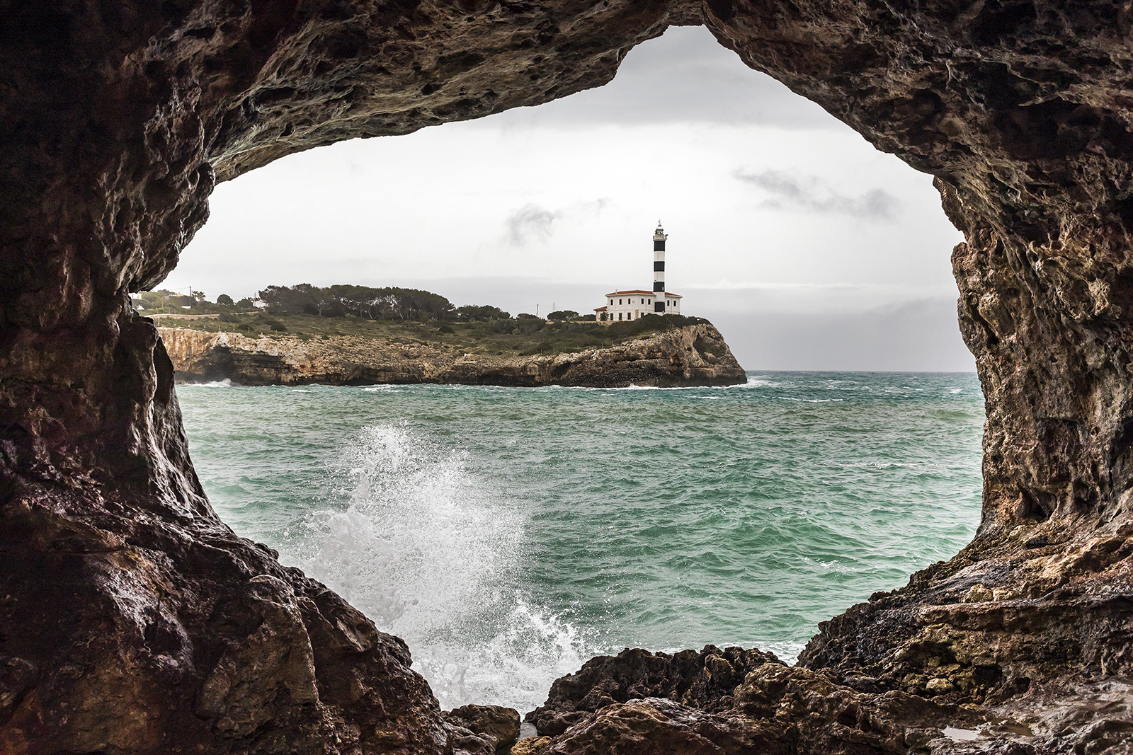 Faro de Porto Colom auf Mallorca