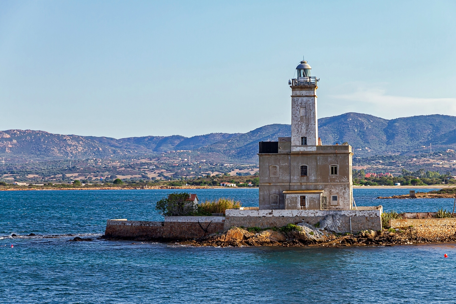 Faro dell' isola de Bocca