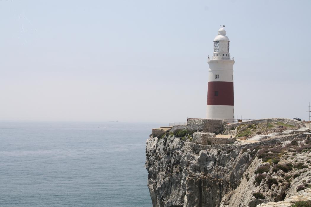 Faro en el Peñón de Gibraltar