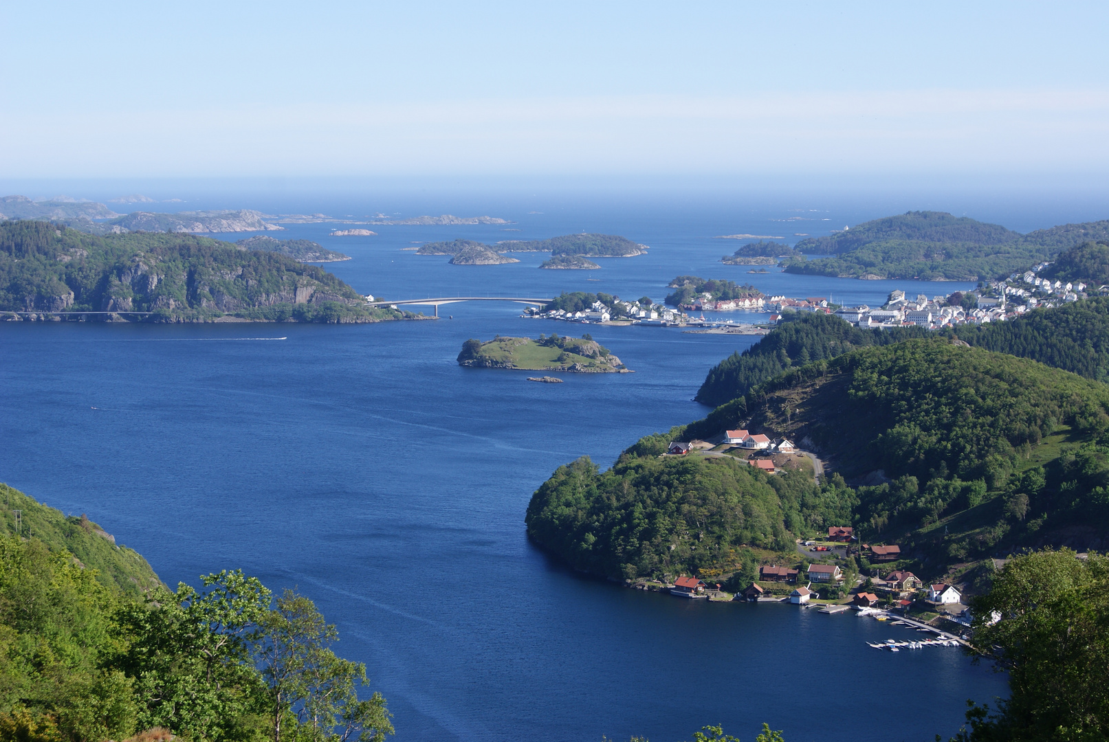 Farsund in Südnorwegen