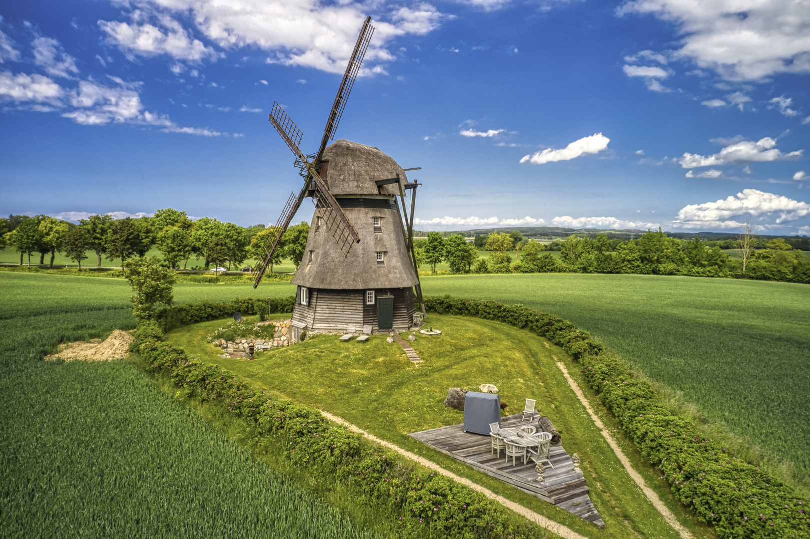 Farver Windmühle 