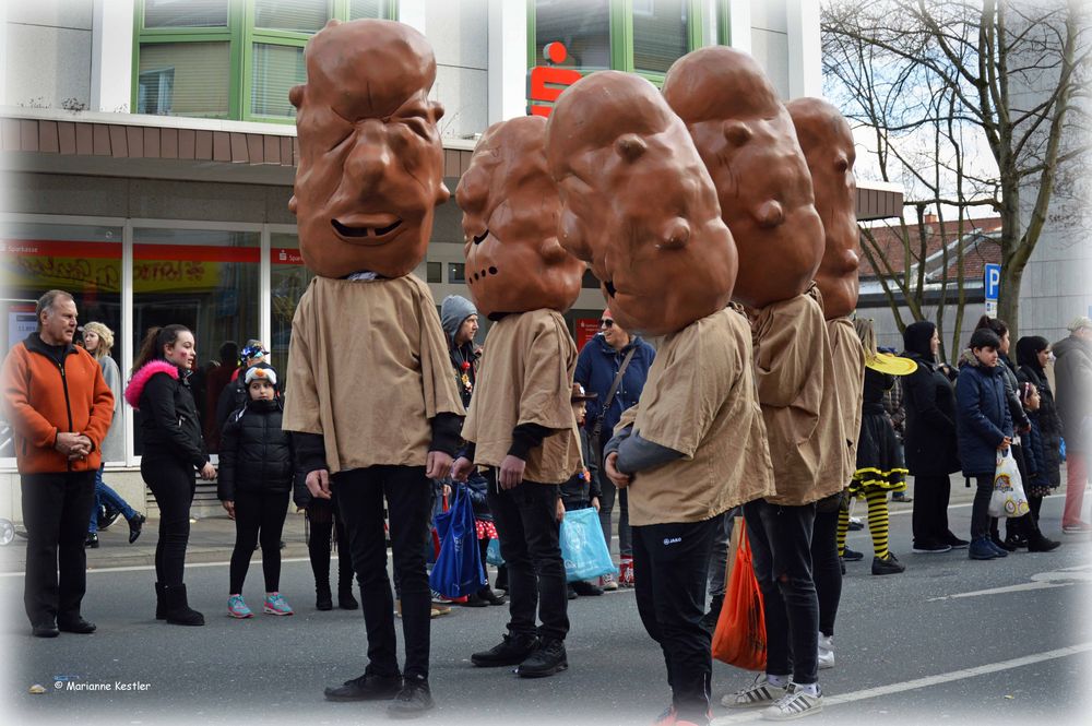 Fasching 2017: Dösköppe