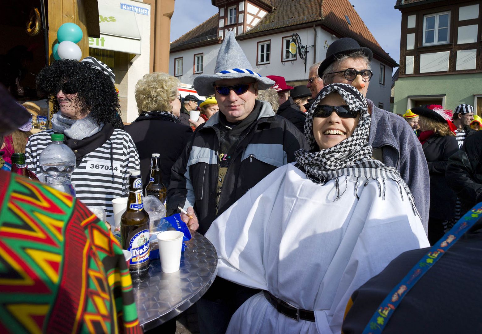 Fasching am Herzogenauracher Marktplatz-1